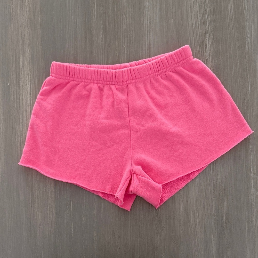 Katie J NYC Dylan Cut off Sweatpant Shorts